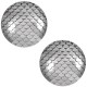 Basic cabochon 20mm mermaid Metallic silver